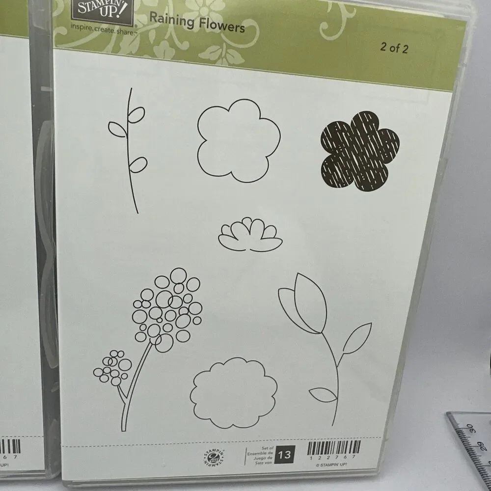 Stampin Up’ -  2012 - “Raining Flowers
